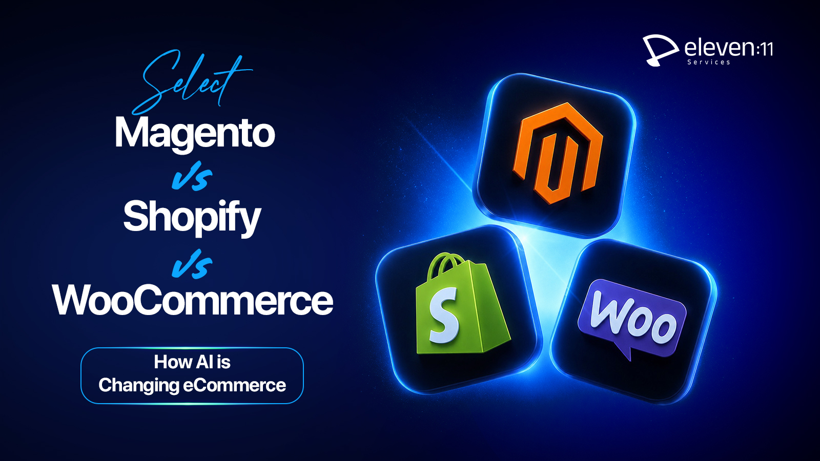 Magento vs Shopify vs WooCommerce in 2026: How AI is Changing eCommerce