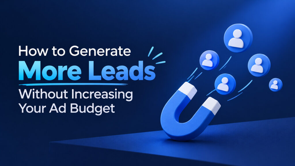 How to generate more leads without increasing your ad budget